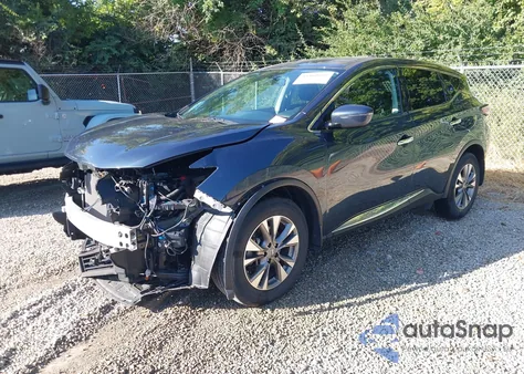 2017 Nissan Murano S from USA, damaged, VIN 5N1AZ2MH8HN199900